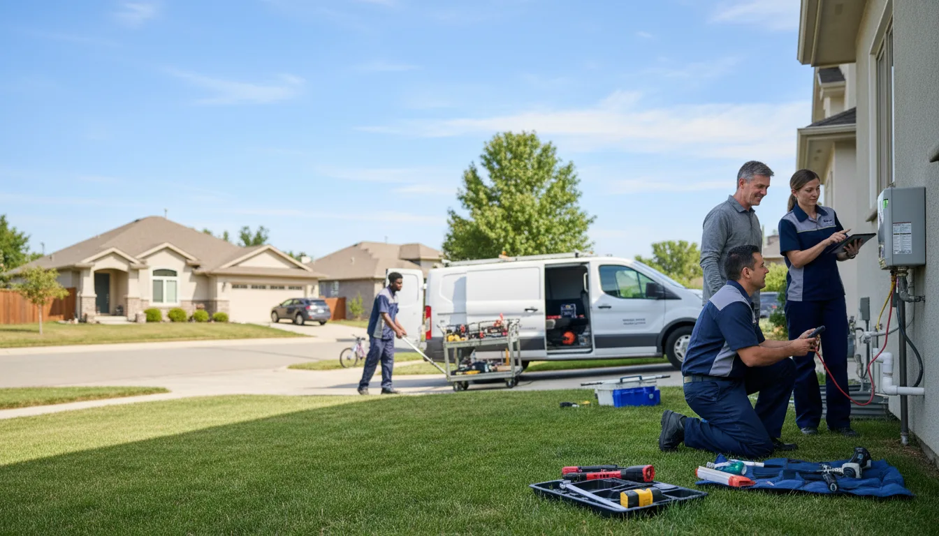 Tankless water heater service in Madeline, CA